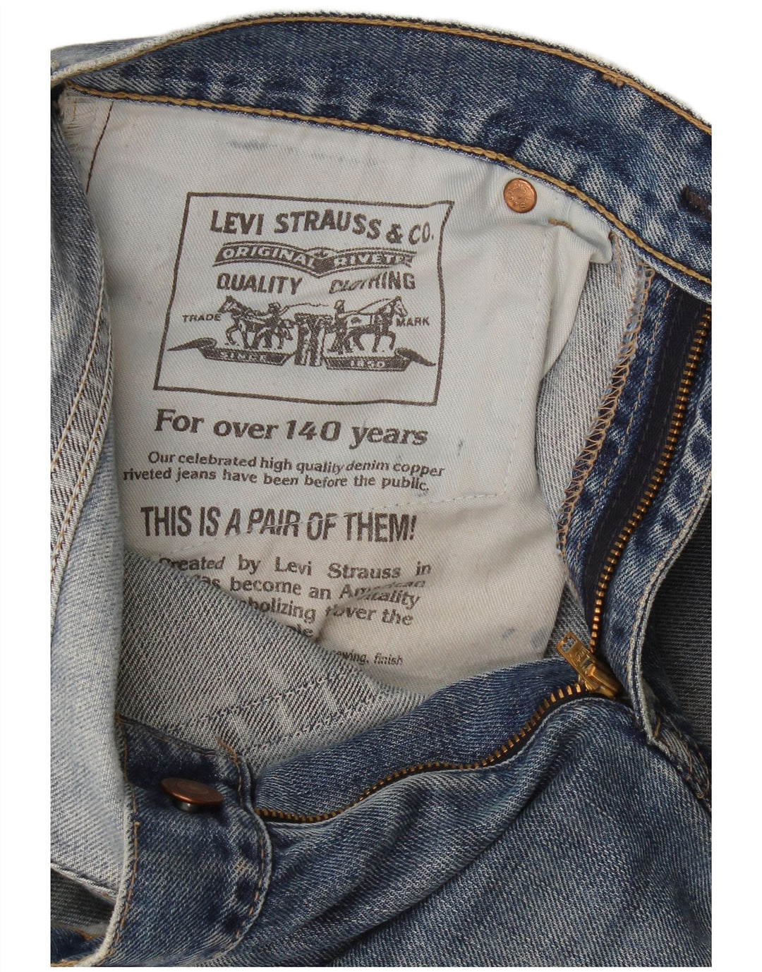 Levi's Short en Jean W30 Homme Bleu Moyen