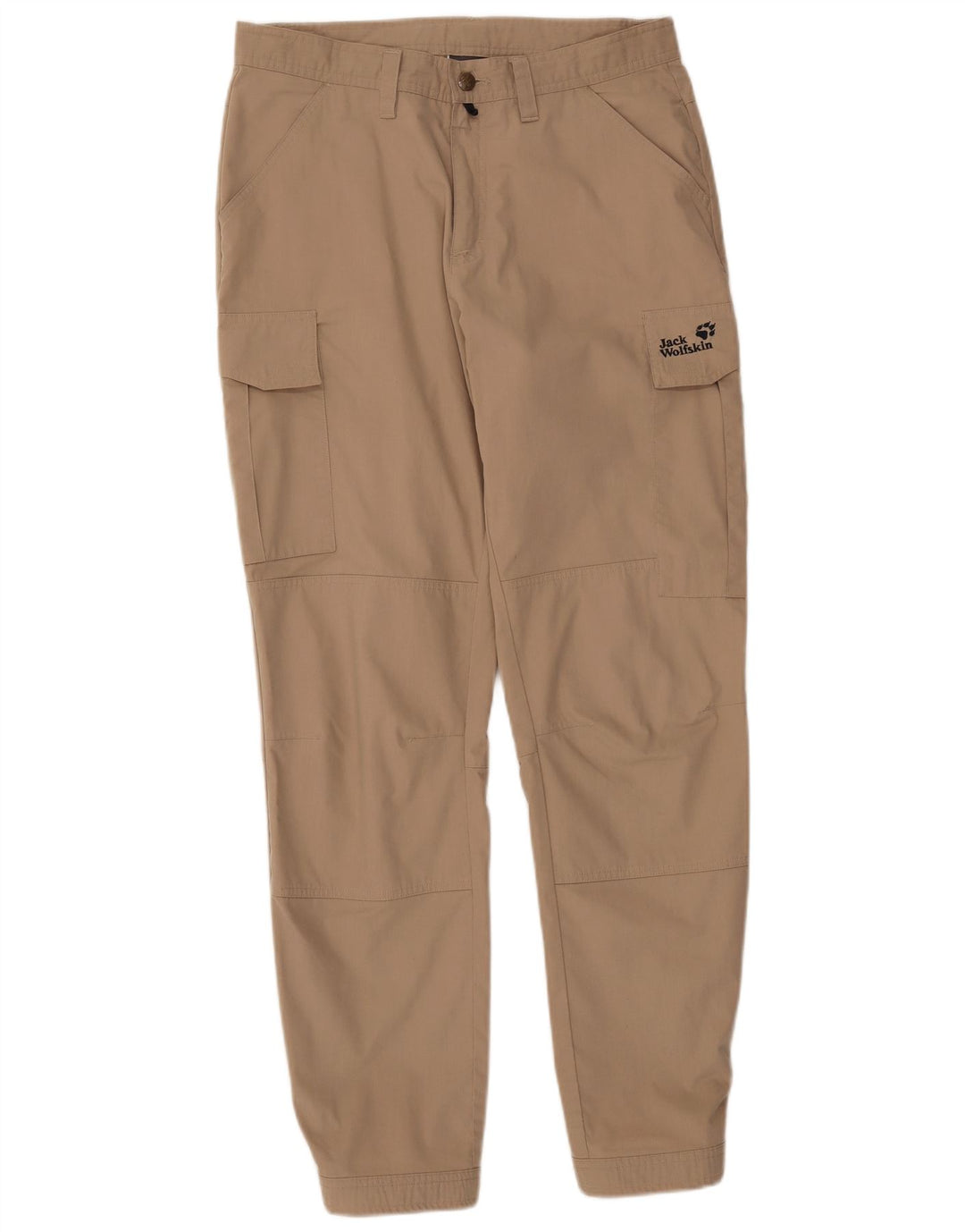 Jack Wolfskin Pantalon cargo de jogging pour homme W32 L33 Beige Polyester