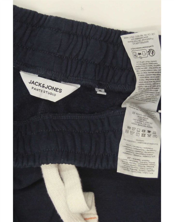 Jack & Jones Pantalon De Survêtement Joggers Bleu Marine Moyen Coton