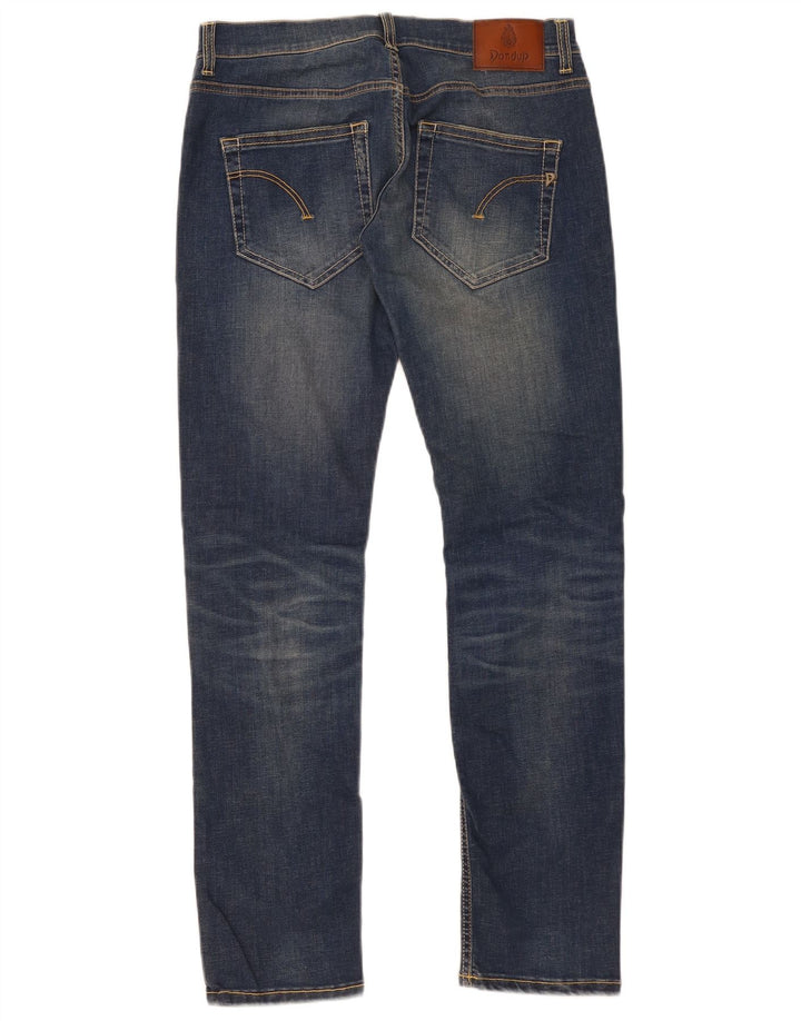 Dondup Jean slim effet vieilli W32 L33 en coton bleu pour femme