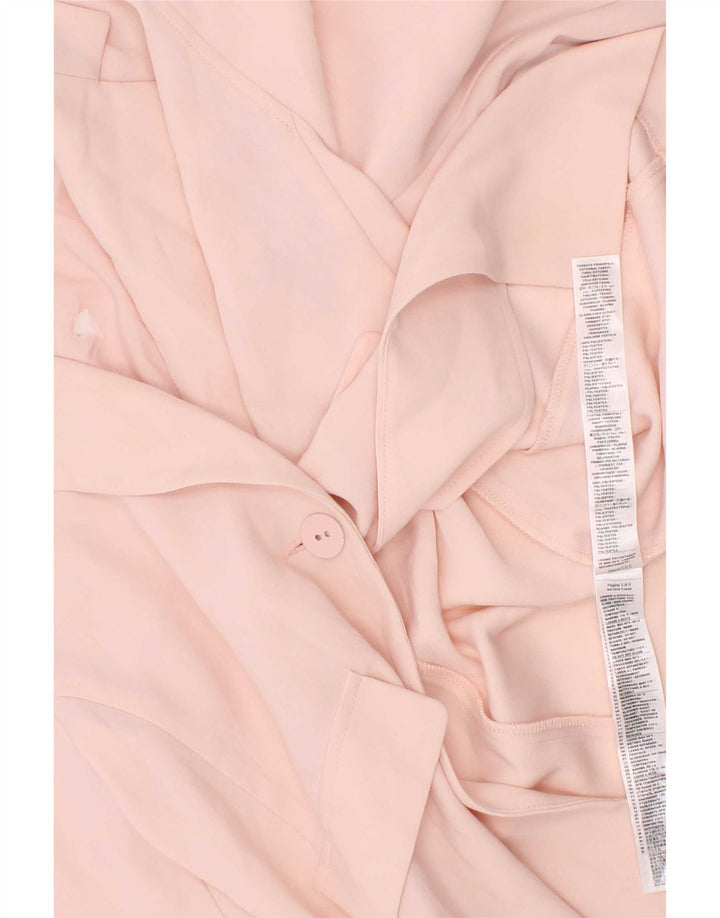 Liu Jo Veste blazer à 1 bouton pour fille 7-8 ans Rose Polyester