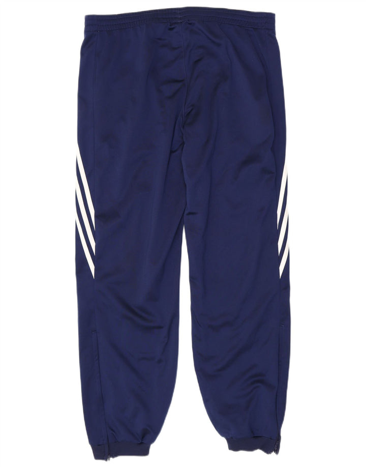Adidas Pantalon de survêtement pour homme Pantalon de jogging Large Bleu marine Polyester