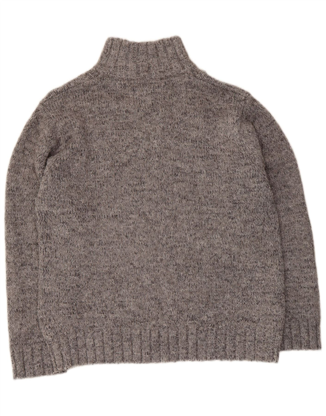 MARKS & SPENCER Pull col zippé pour homme UK 41/43 Large Gris