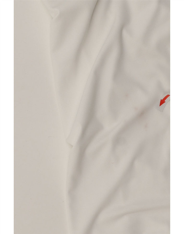 Adidas Hommes Climalite T-Shirt Haut Moyen Blanc Polyester