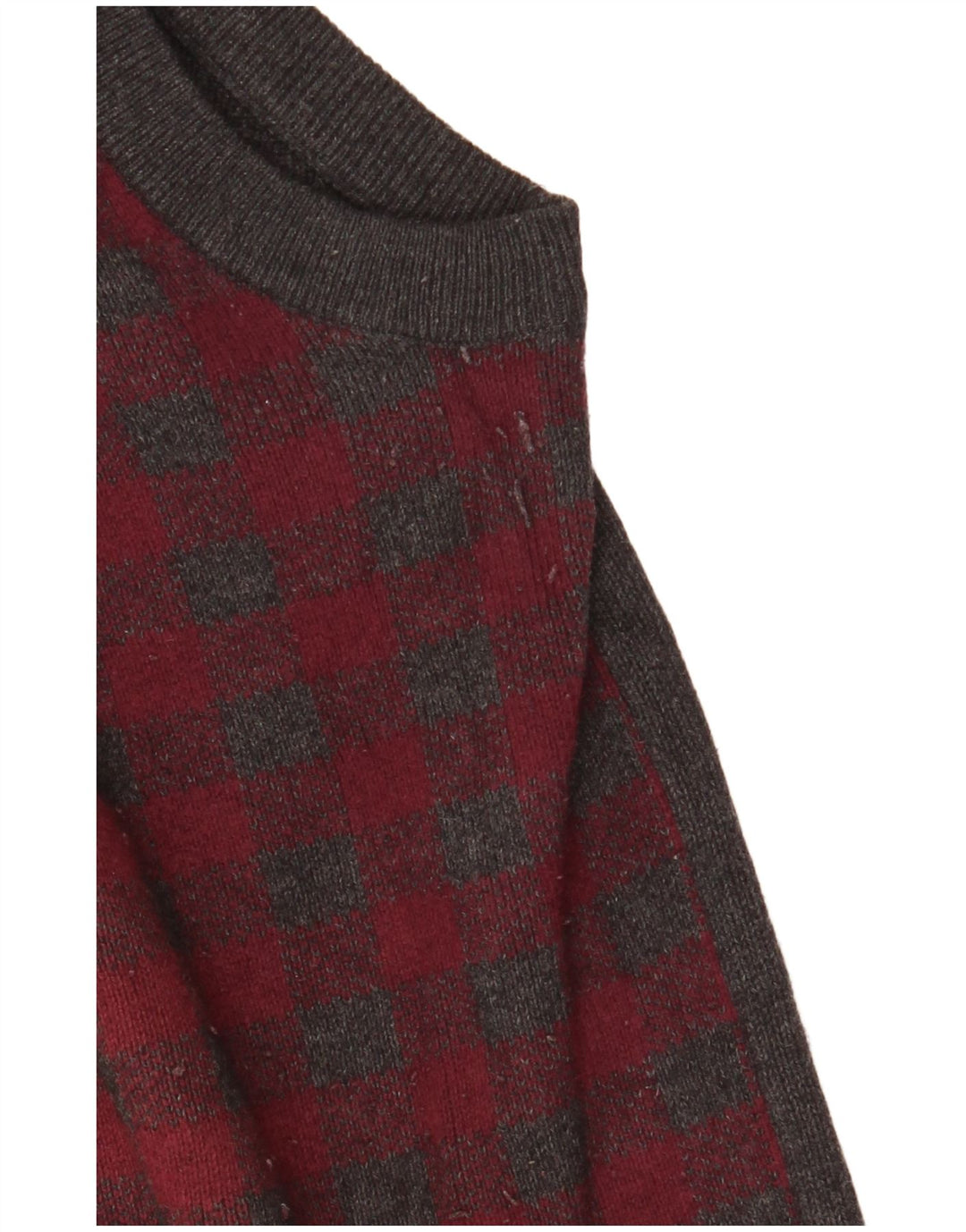 Nautica Cardigan sans manches pour homme en coton vichy gris Taille L