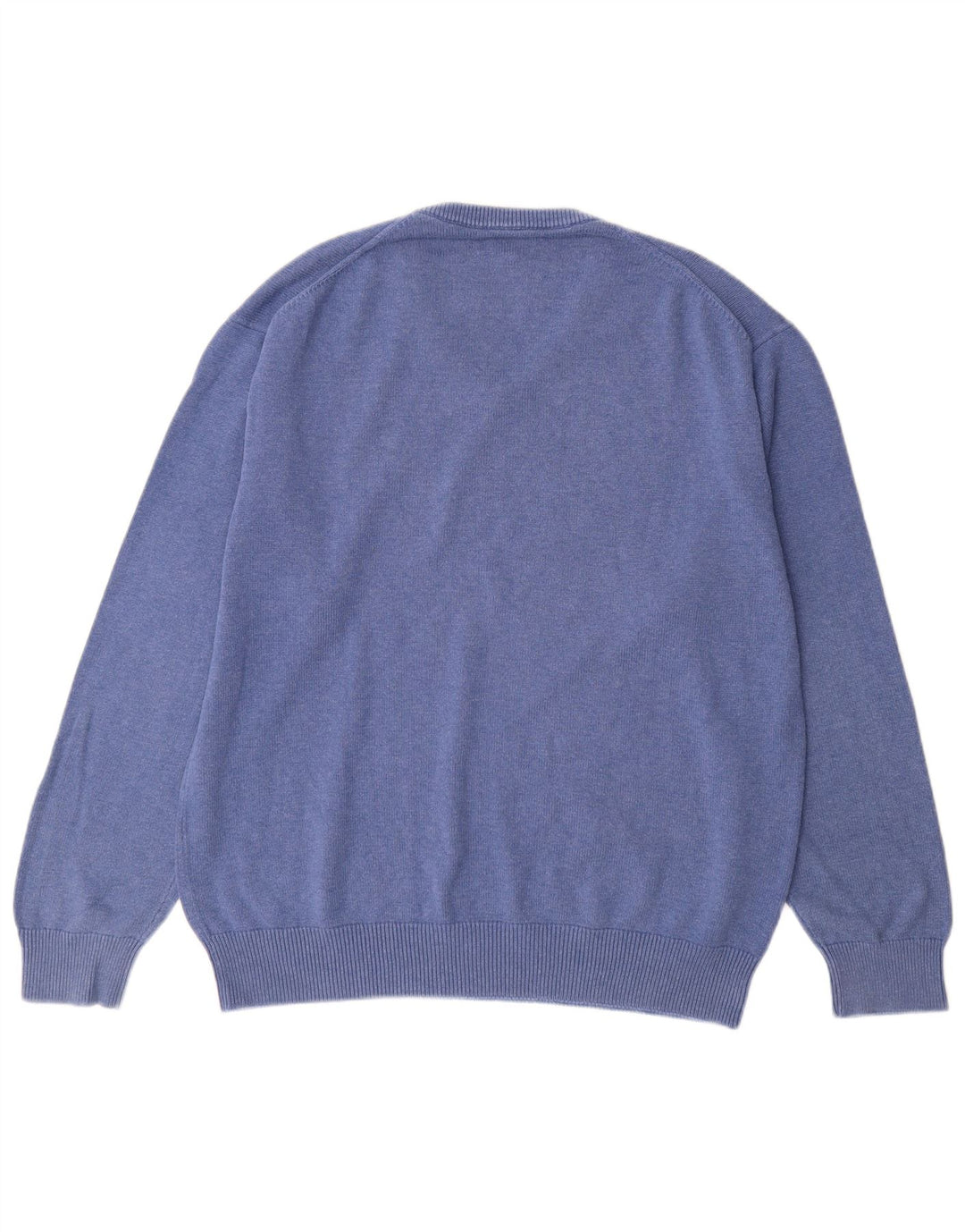 GANT Pull col V Homme XL Bleu Coton
