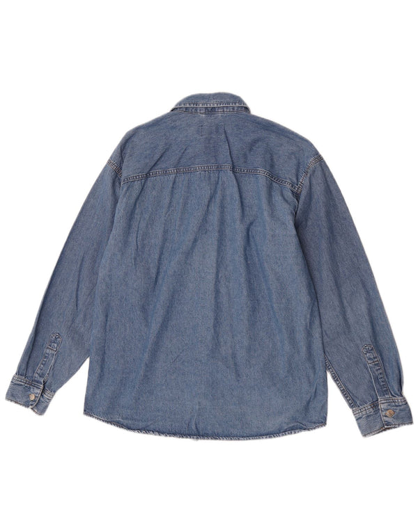 Jack & Jones Chemise en Jean Large Bleu Coton Homme