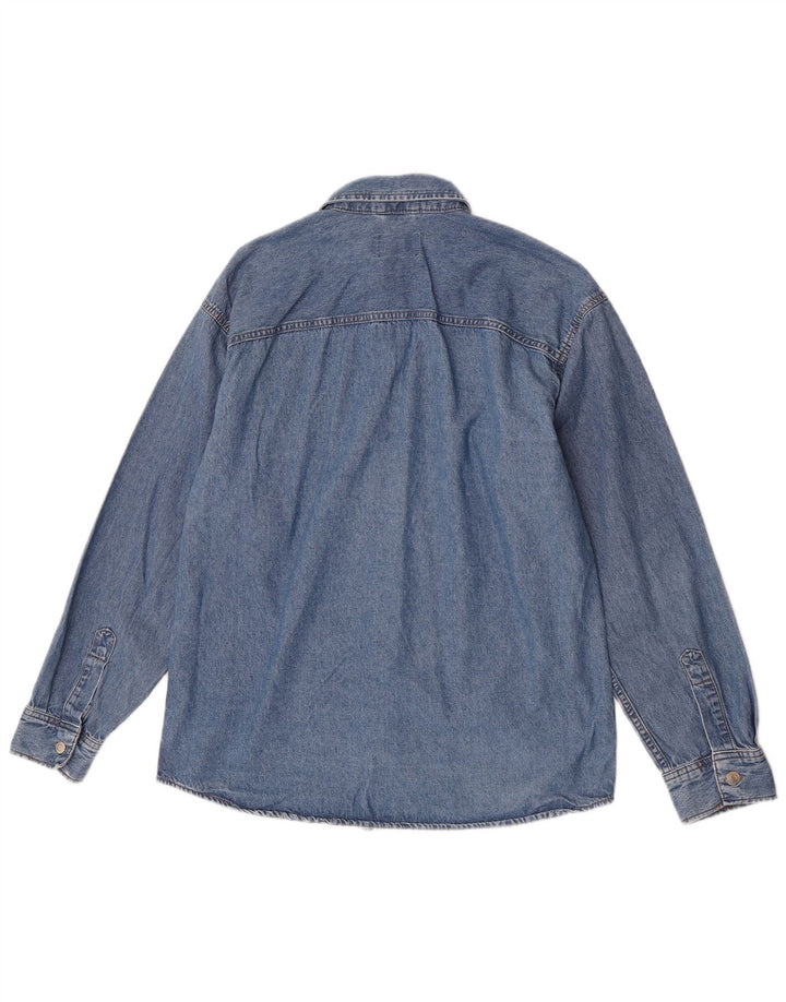 Jack & Jones Chemise en Jean Large Bleu Coton Homme