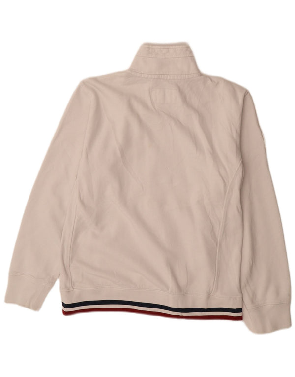 Champion Veste de survêtement graphique pour homme XL en coton rayé blanc