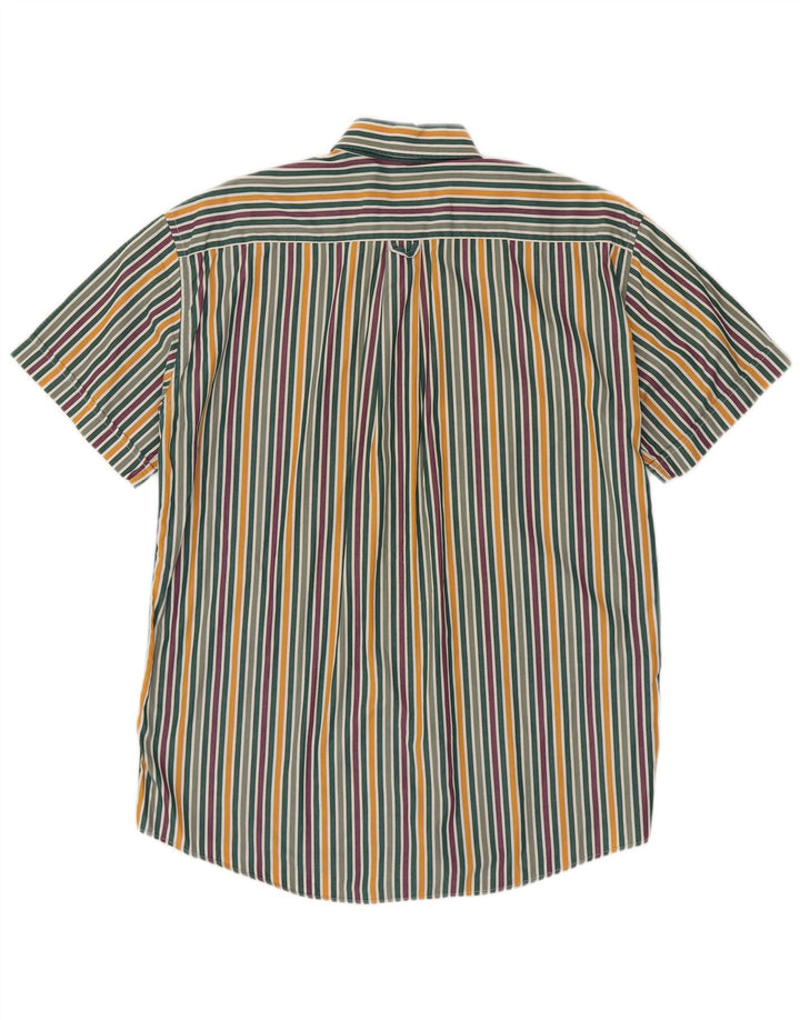 MISSONI Chemise manches courtes homme taille 38/39 petit rayé multicolore