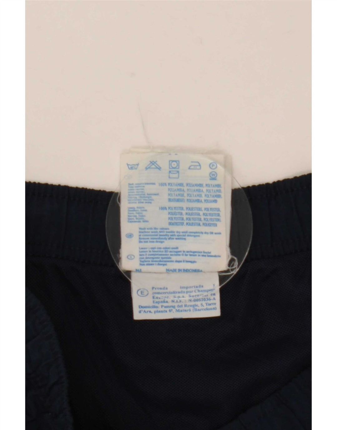 Champion Short de Bain Homme Large Bleu Marine Polyamide