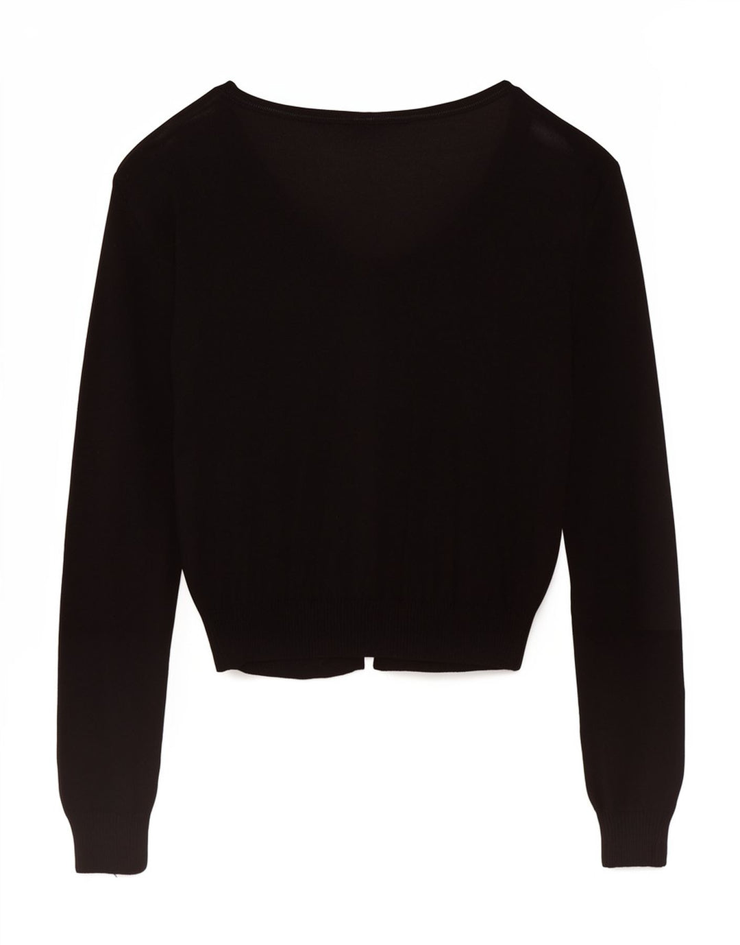 Max & Co. Haut cardigan court pour femme UK 12 Noir moyen