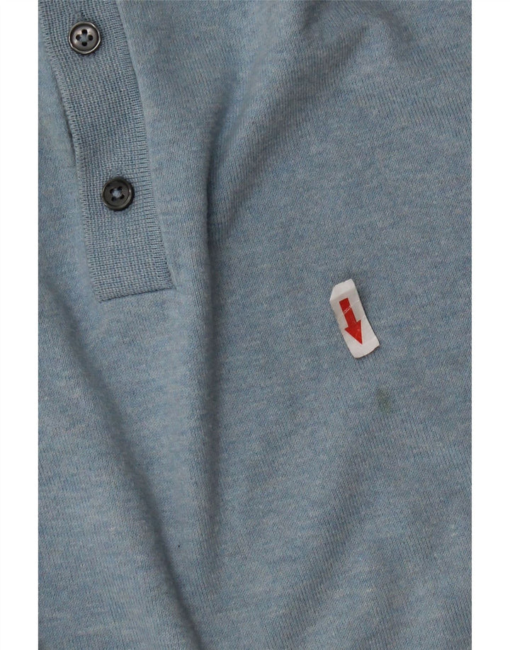 Marks & Spencer Polo Homme XL Bleu Coton
