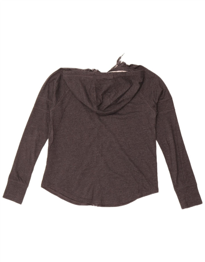 Under Armour Pull à capuche zippé pour femme UK 10 Small Gris