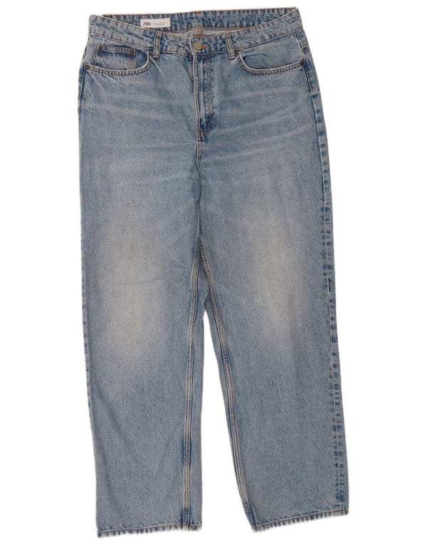Zara Jean droit femme EU 46 XL W36 L29 Bleu