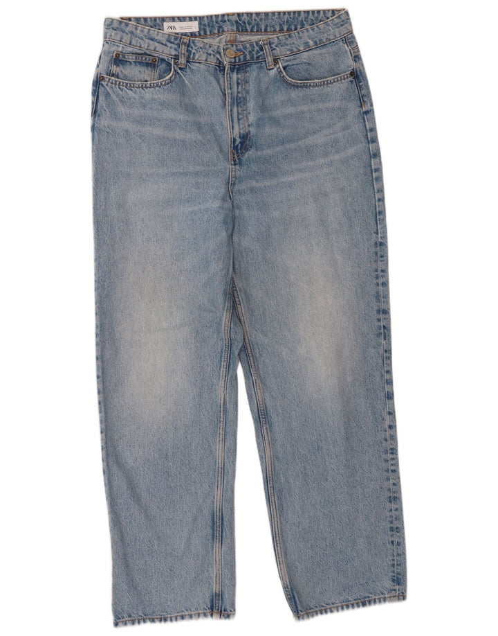 Zara Jean droit femme EU 46 XL W36 L29 Bleu