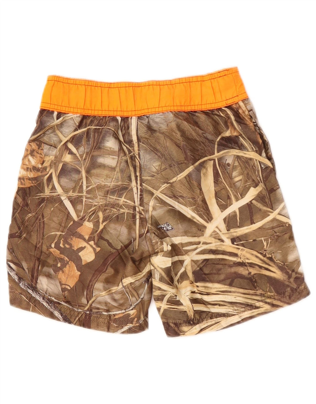 Short de bain VINTAGE garçon 4-5 ans marron camouflage polyester