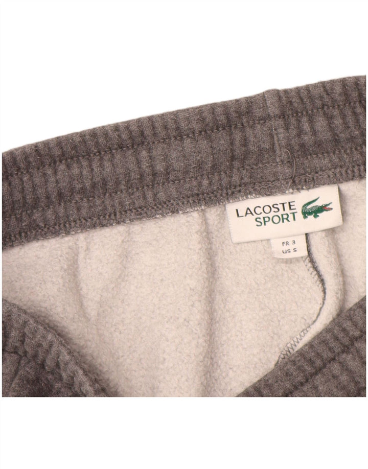 Lacoste Pantalon de survêtement pour homme Taille 3 Petit Gris Coton