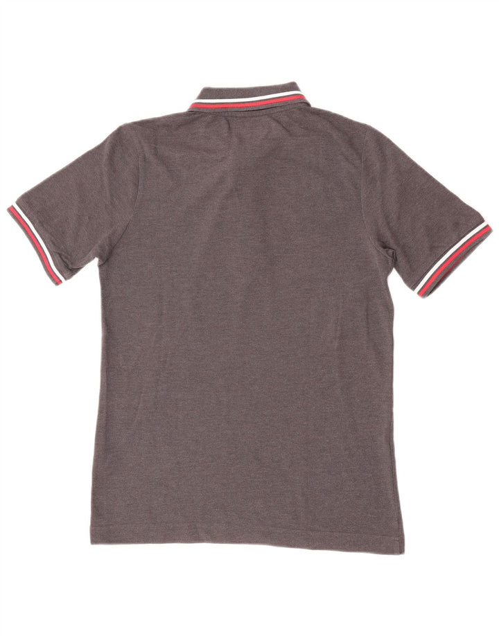 Kappa Polo Homme Petit Gris Coton