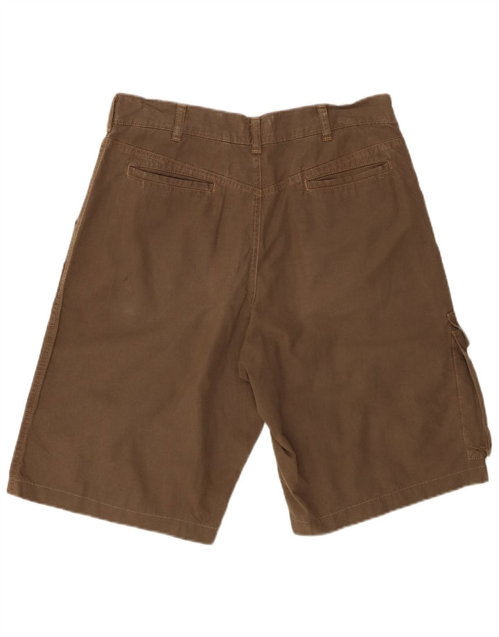 Armani Short Cargo Homme IT 46 Petit W30 Coton Marron