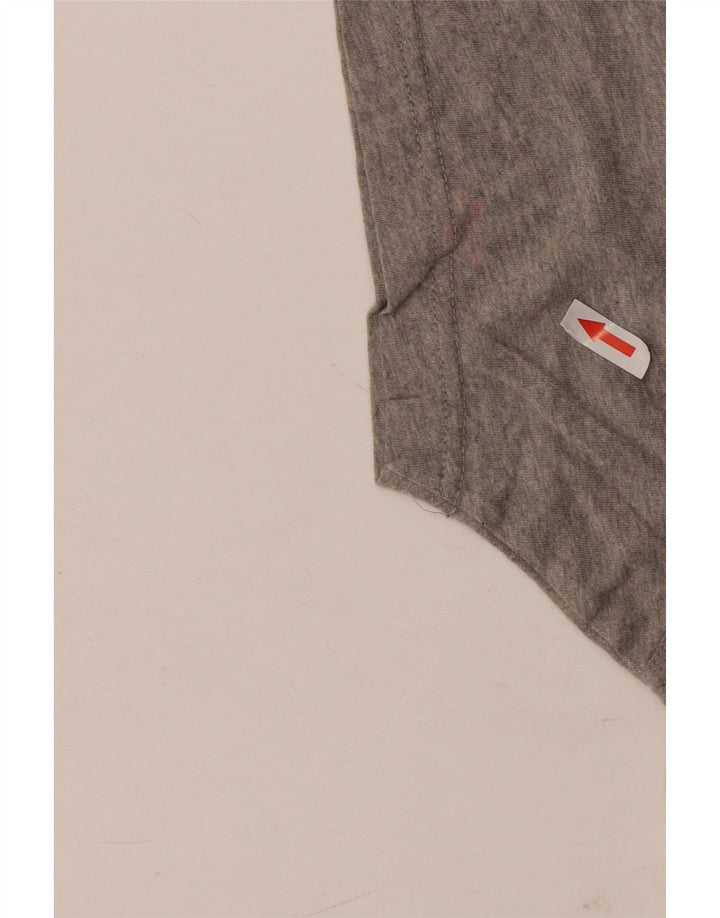 Quiksilver T-Shirt Regular Fit Graphique Homme Gris Moyen
