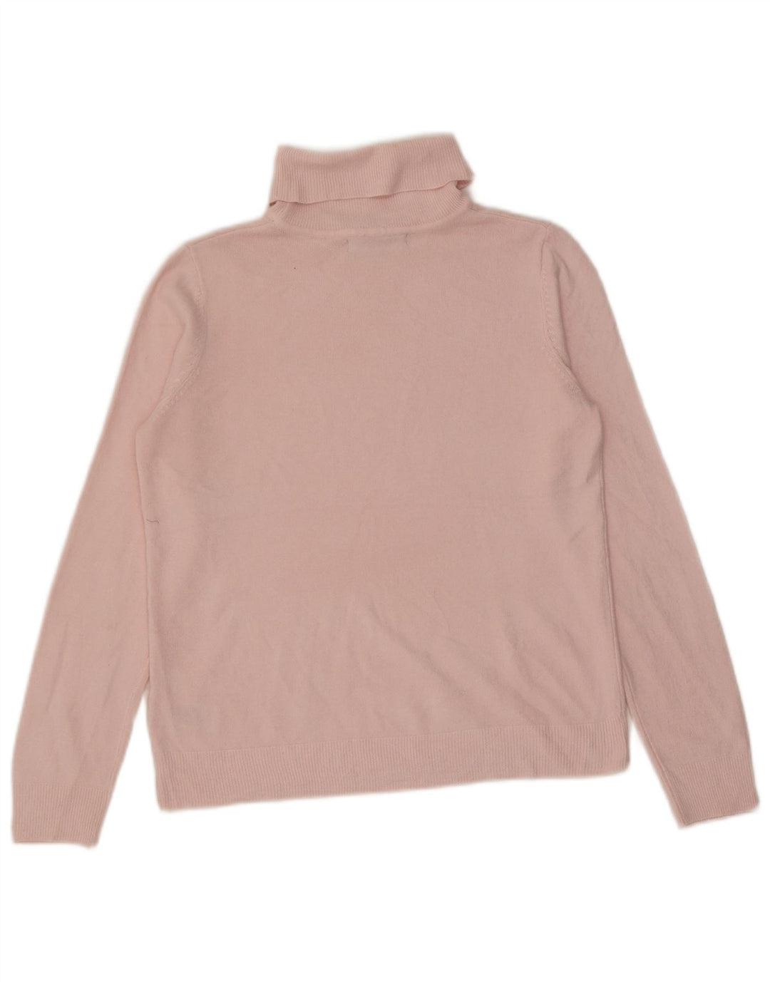 Marks & Spencer Pull col roulé pour femme UK 12 Acrylique rose moyen