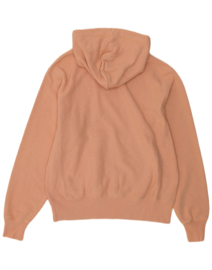 Champion Pull à capuche pour homme en coton rose moyen