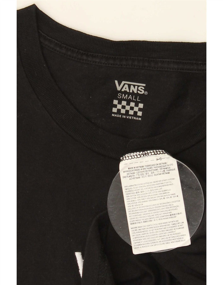 Vans T-Shirt Homme Petit Noir Coton