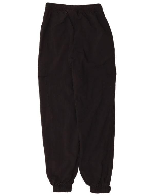 Adidas Pantalon de survêtement cargo coupe ample pour femme UK 6 XS Noir