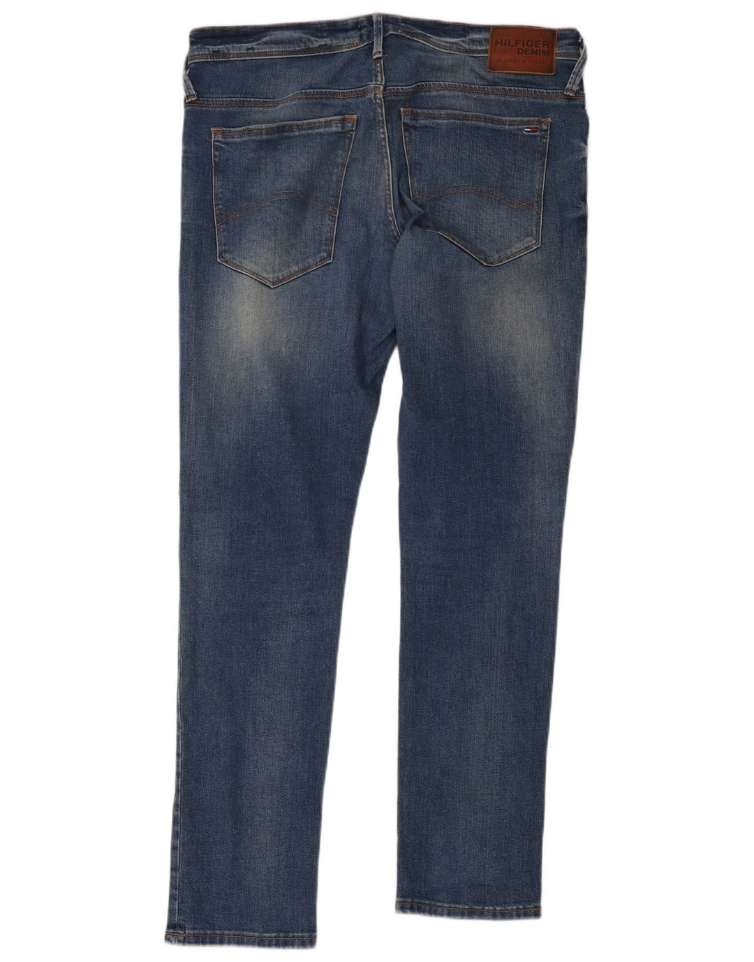 Tommy Hilfiger Jean Slim Homme W34 L32 Bleu Coton