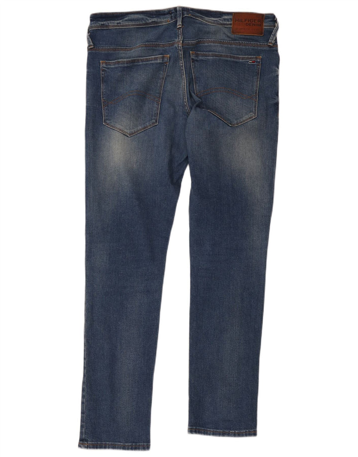 Tommy Hilfiger Jean Slim Homme W34 L32 Bleu Coton