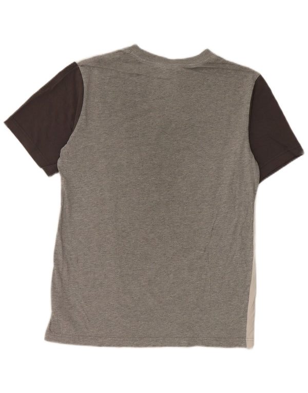 Nike T-shirt graphique pour homme en coton color block Gris Taille S