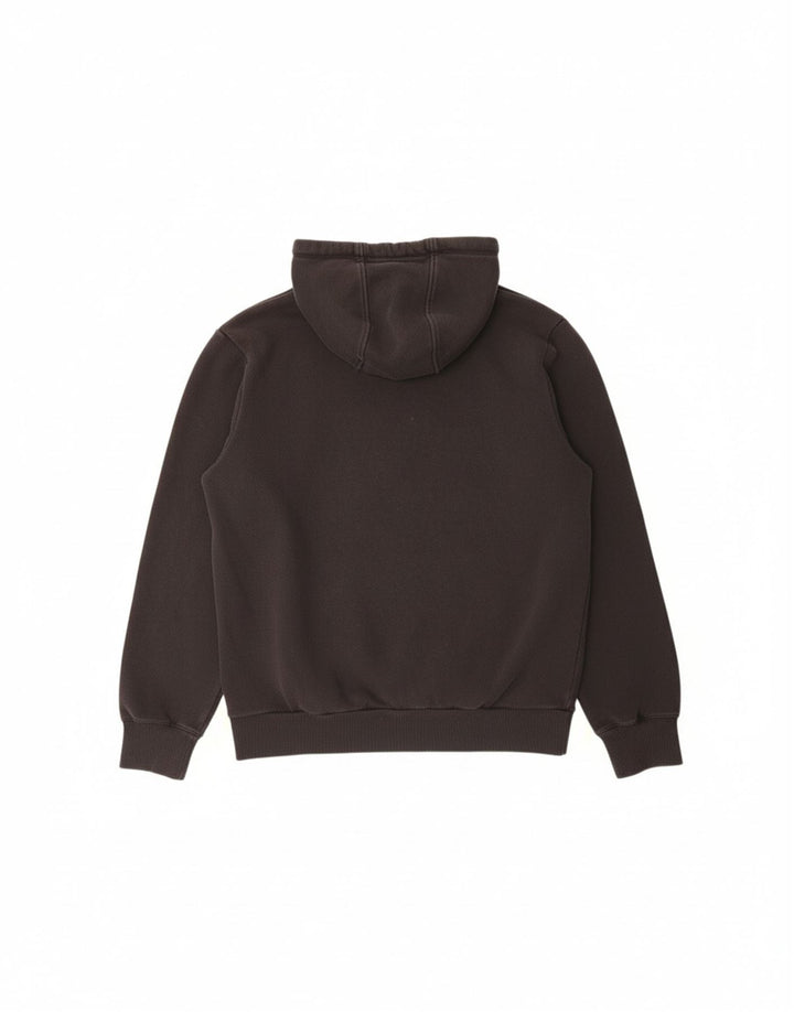 ADIDAS Mens Hoodie Jumper Medium Black Cotton