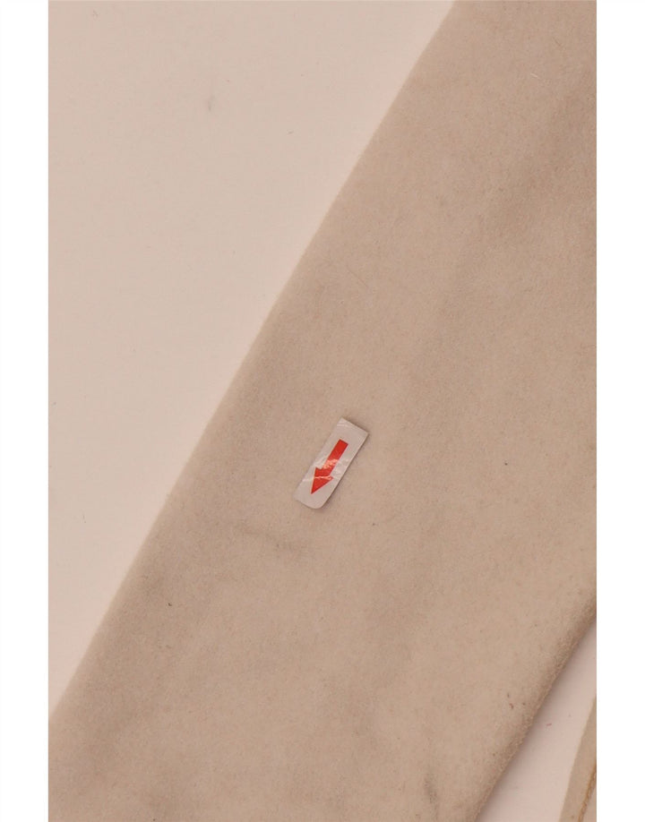 Zara Womens Open Pardessus UK 10 Petit Blanc Cassé