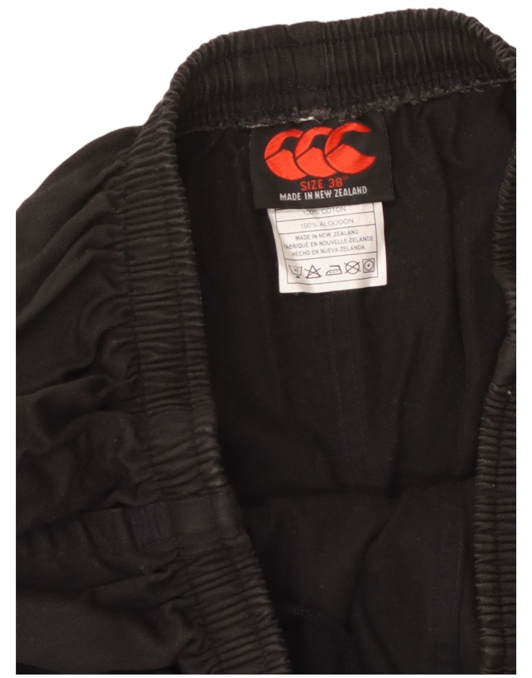 CANTERBURY Short de Sport Homme XL Coton Noir