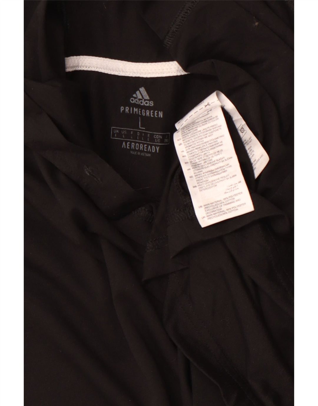 ADIDAS Hommes Aeroready Haut à capuche à manches longues Grand Noir Polyester