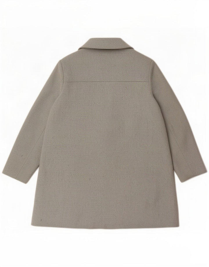 Topshop Pardessus ouvert surdimensionné pour femme UK 12 Acrylique gris moyen