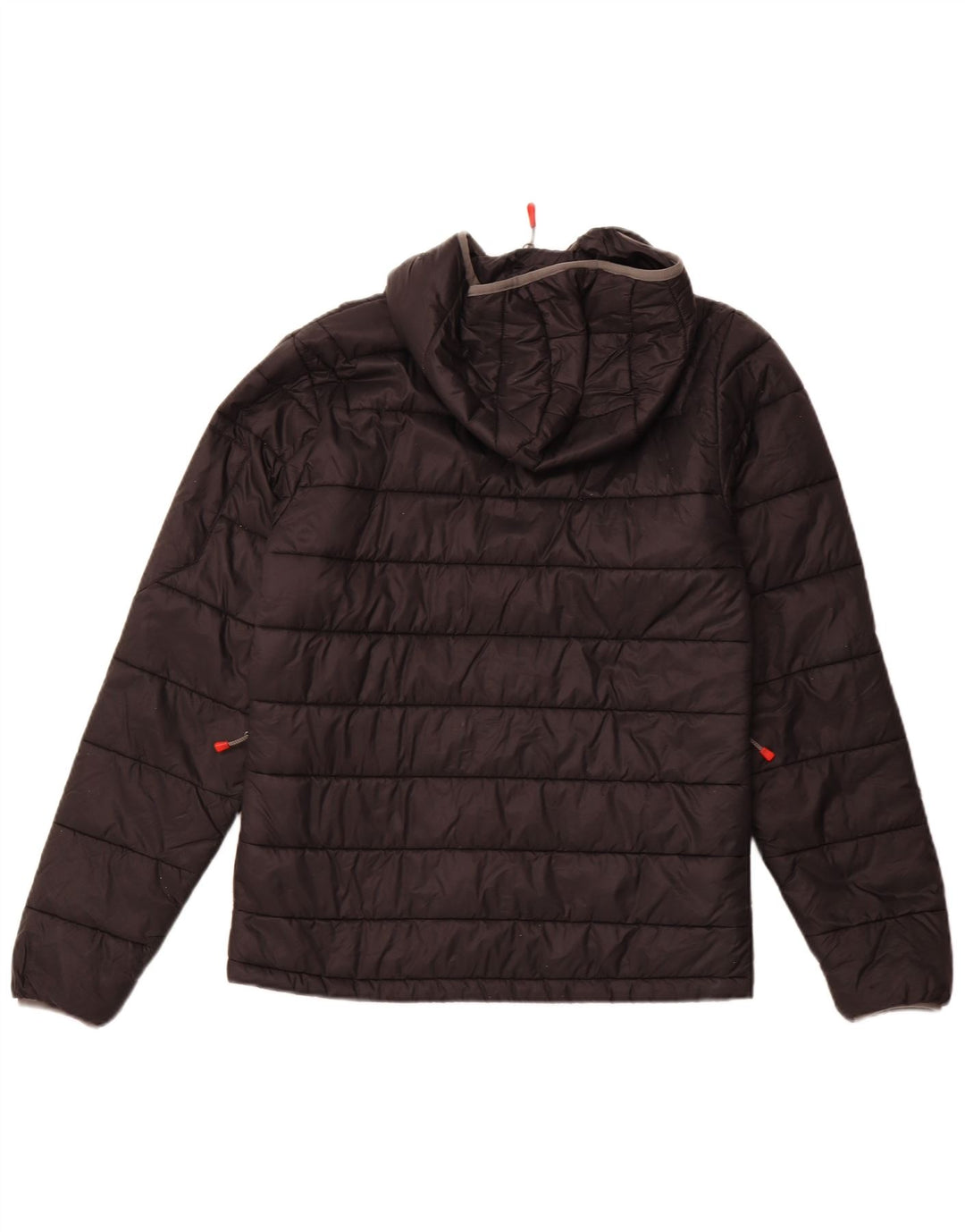 THE NORTH FACE Veste matelassée à capuche pour hommes UK 36 Small Black Nylon