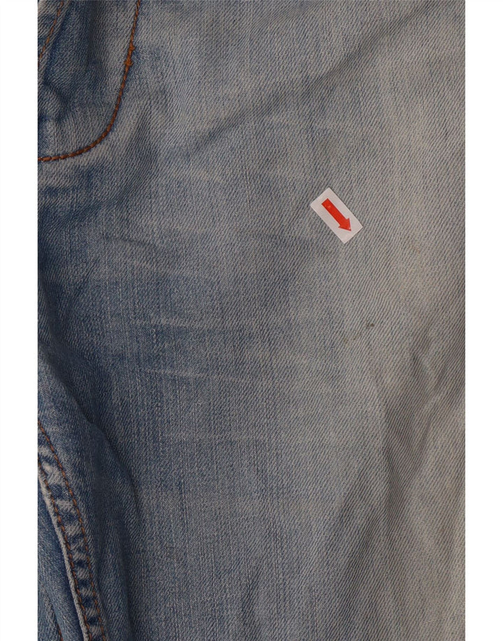 Armani Jean droit homme W33 L30 bleu coton