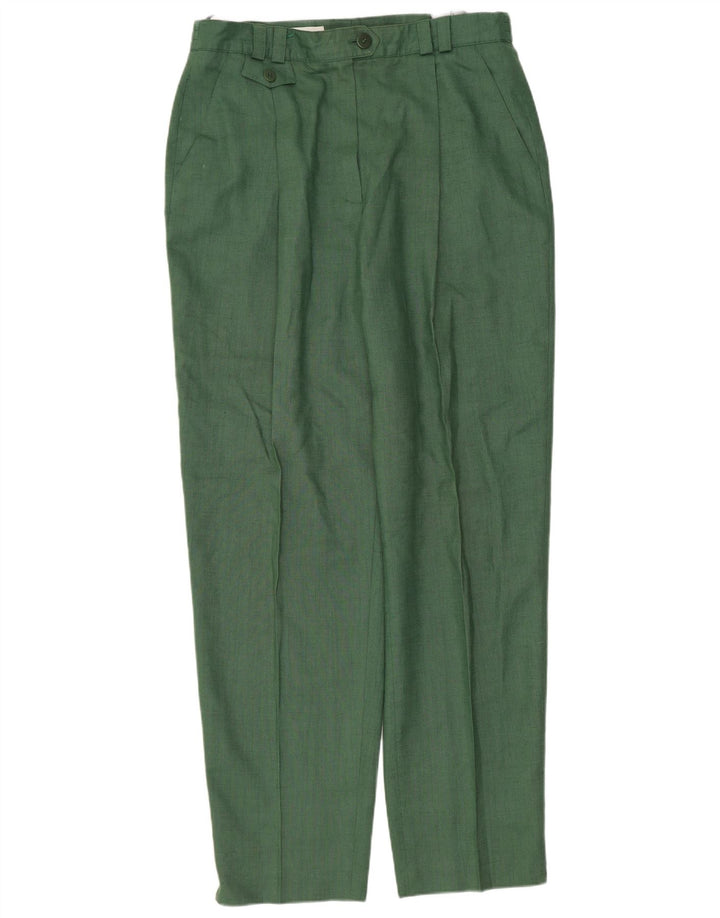 Gerry Weber Pantalon de costume taille haute pour femme EU 40 Medium W30 L28 Vert