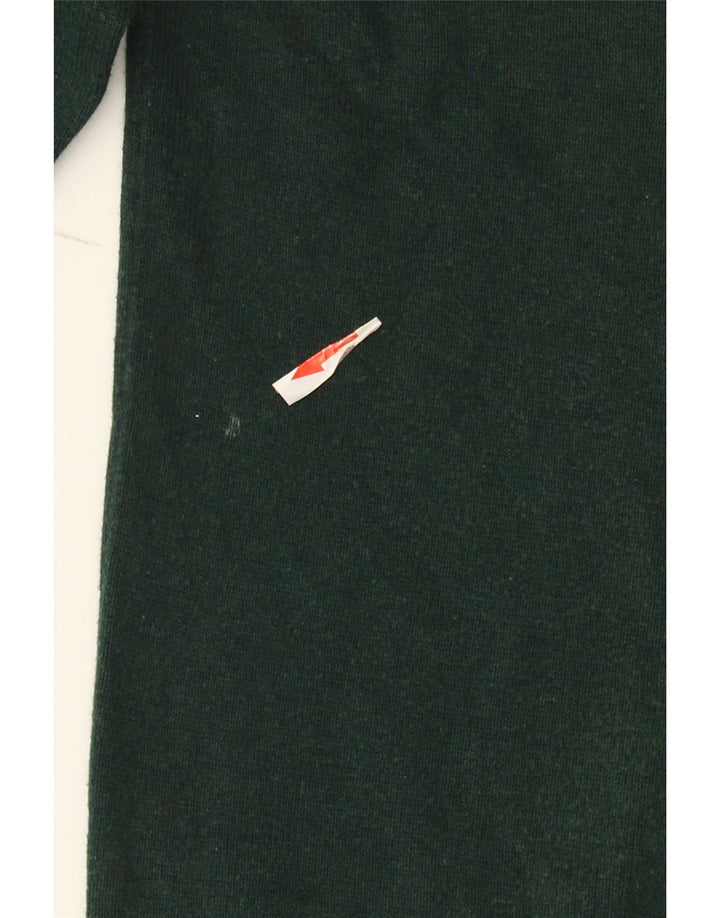 Massimo Dutti Pull col zippé pour homme en coton vert Taille L