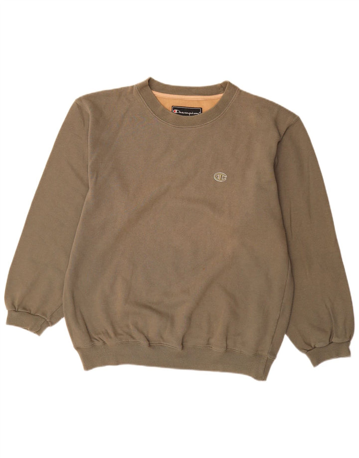 CHAMPION Sweat-Shirt Homme Marron Moyen Coton