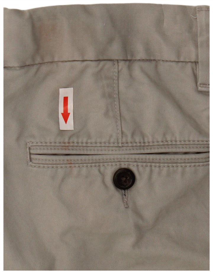 Marks & Spencer Short Chino Homme W34 Grand Gris Coton
