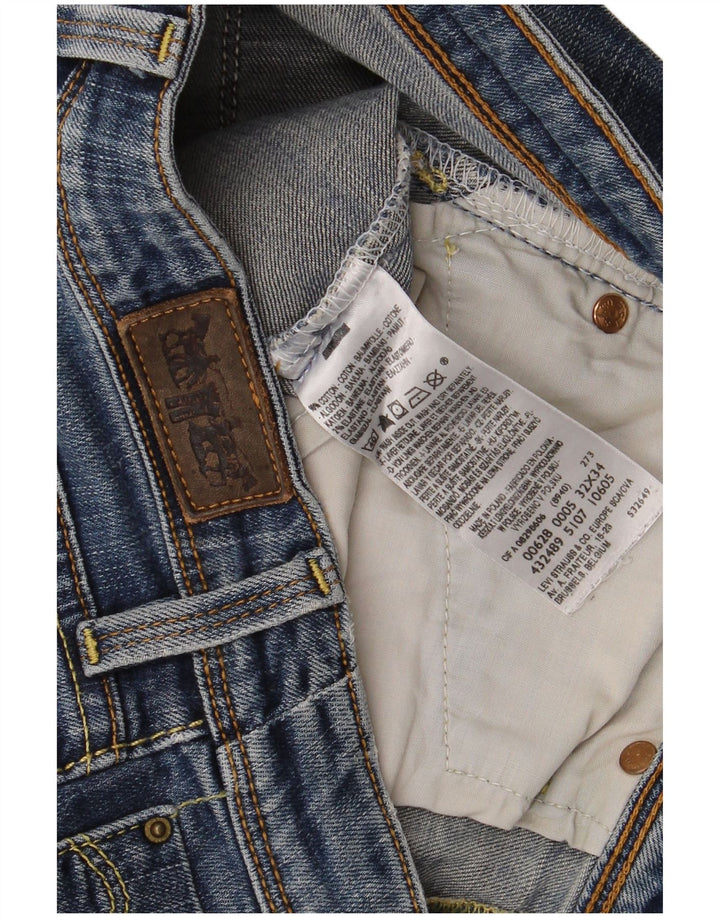 Levi's Short en Jean Femme W32 Large Bleu Coton