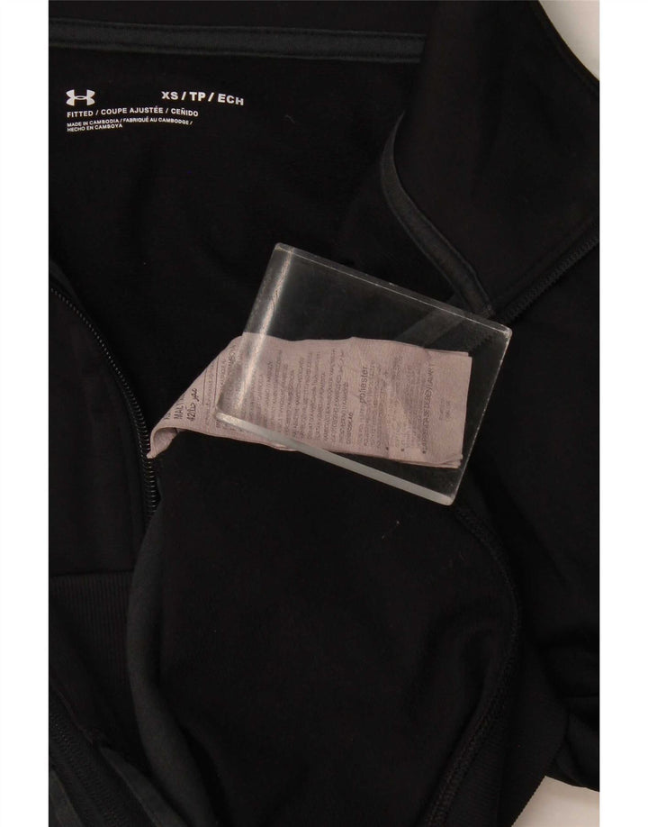 Under Armour Veste de Survêtement Homme XS Noir Colorblock Polyester
