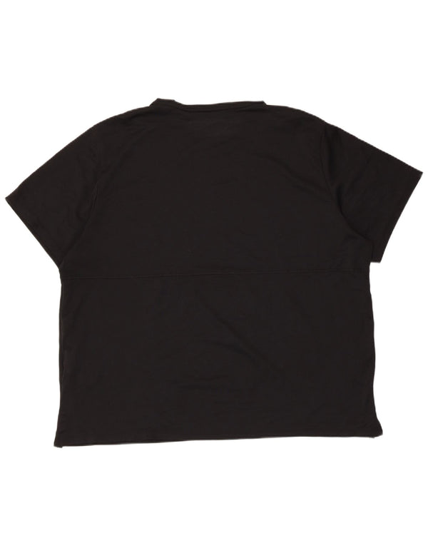 Nike Hommes Dri Fit T-Shirt Haut 2XL Noir Polyester