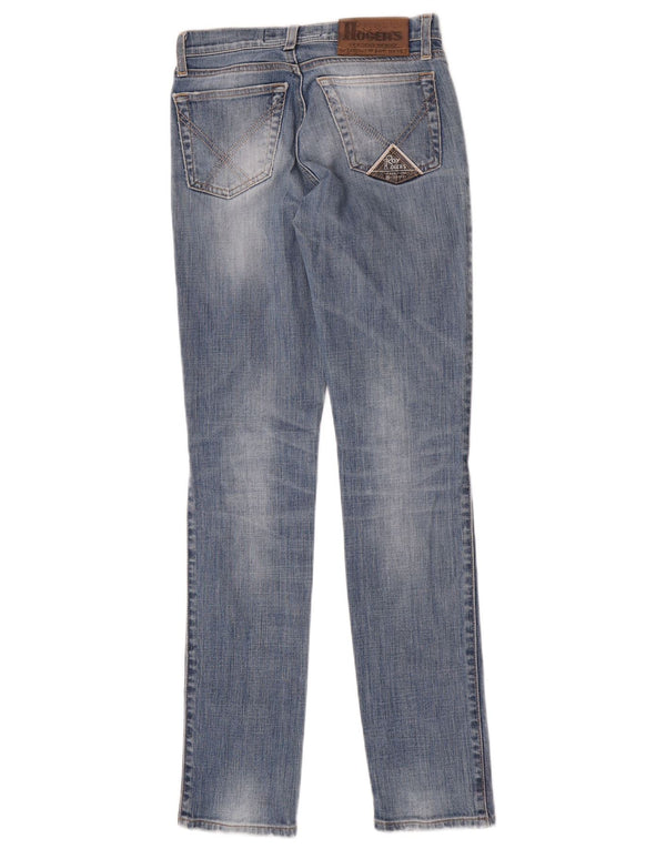 Roy Rogers Jean Slim Femme IT 41 Small W27 L32 Bleu Coton