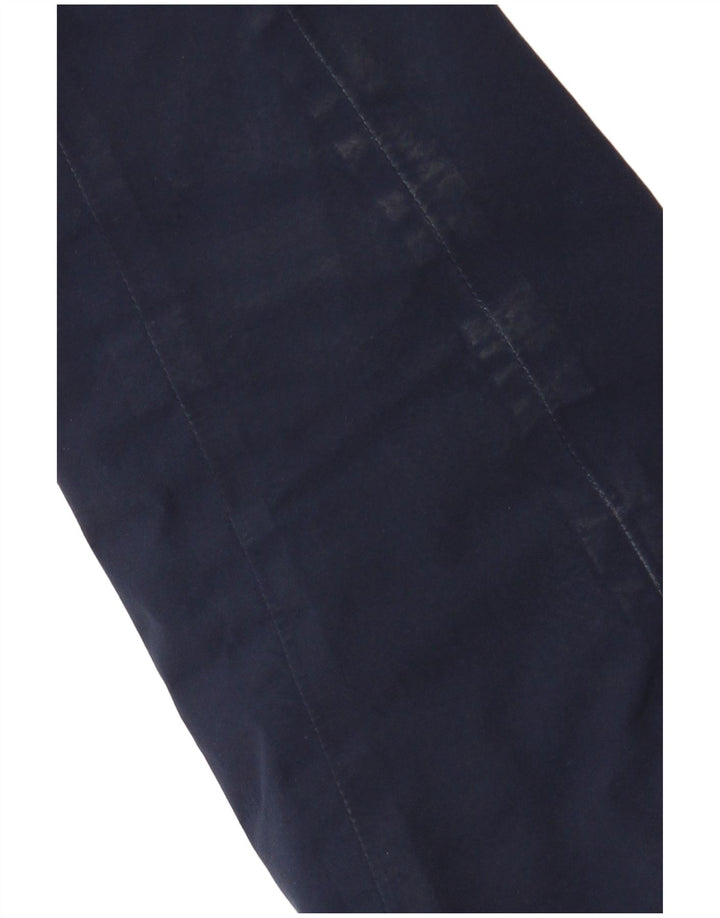 JACK WOLFSKIN Manteau coupe-vent surdimensionné à capuche pour femme UK 6 XS Bleu marine