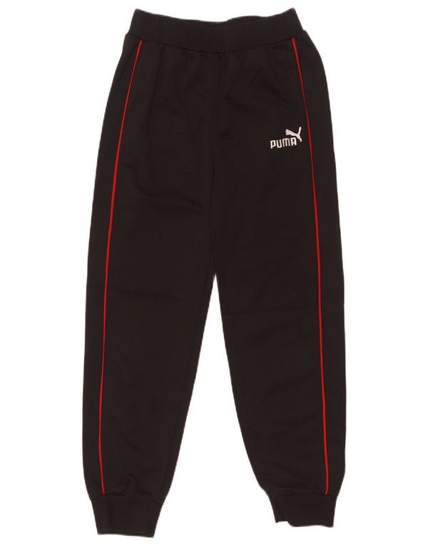 Puma Pantalon de Survêtement Garçon 11-12 ans Noir Polyester