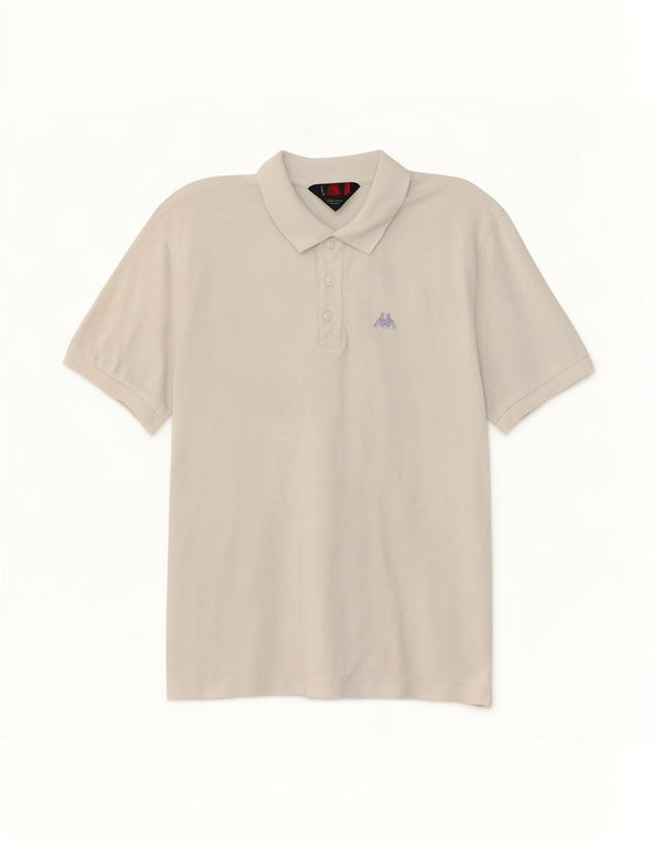 Kappa Polo Femme UK 18 XL Coton Blanc